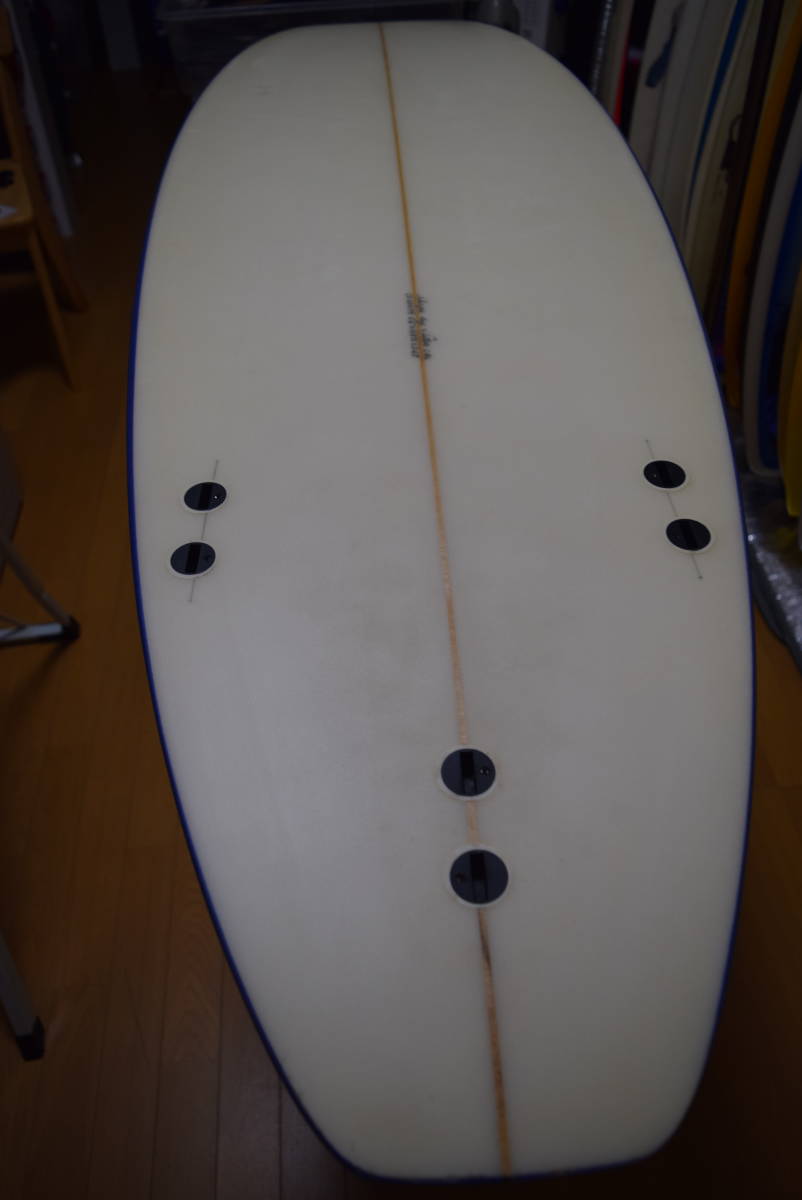 Dick Brewer / Twin Fish (PU)BLKティント/アブストラクト 6'03 Dick Brewer / Twin Fish (PU)BLKティント/アブストラクト 6'03
