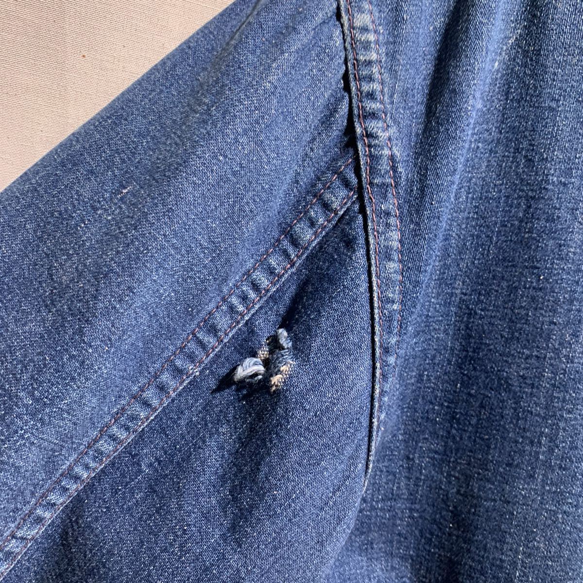 70s Sears ヴィンテージ デニム ワークジャケット / 古着 カバーオール hercules towncraft pennys  carhartt levis lee 60s 80s 90s