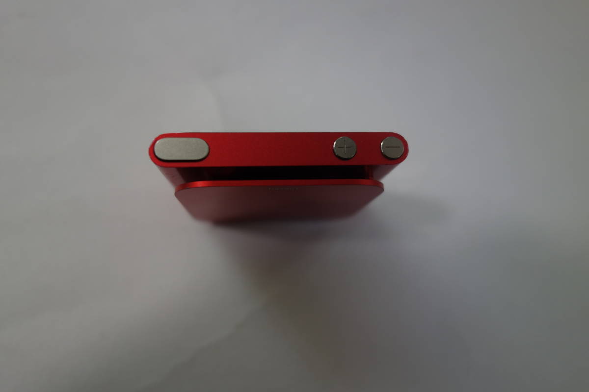 送料無料★iPod nano PRODUCT RED 第6世代 16GB アップルストア限定品 ジャンク品★レア 貴重品 レッド 赤_画像6