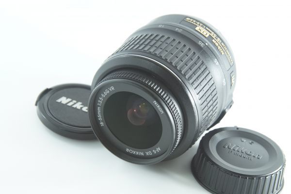 《手振れ補正搭載 外観◎レンズ◎動作◎》Nikon AF-S 18-55mm F3.5-5.6 G VR ニコン Fマウント DXマウント [0018］1165456773900_画像1