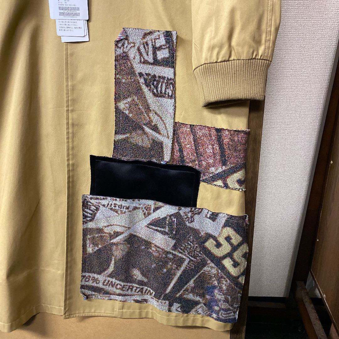 新品】MIHARA YASUHIRO デザインコート 48 Mサイズ 新品】MIHARA YASUHIRO デザインコート 48 Mサイズ