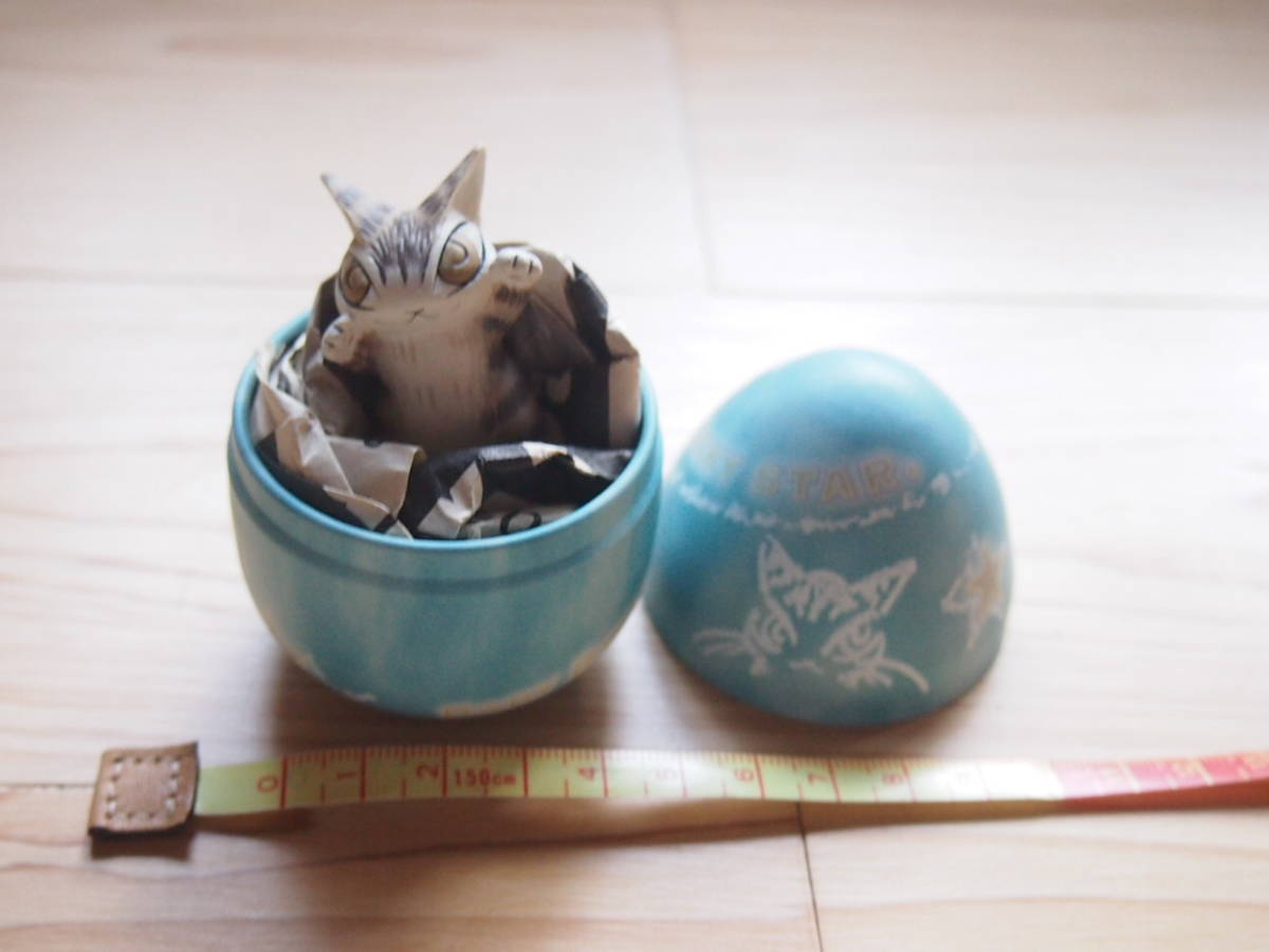 わちふぃーるど猫のダヤンbaby 卵フィギュア 水色 レア 日本代購代bid第一推介 Funbid