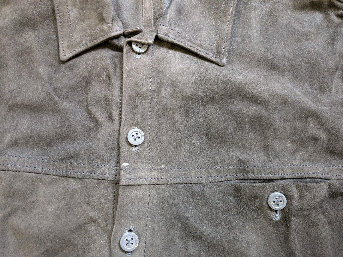 イスタンテ istante バックスキンシャツジャケット ヴェルサーチ