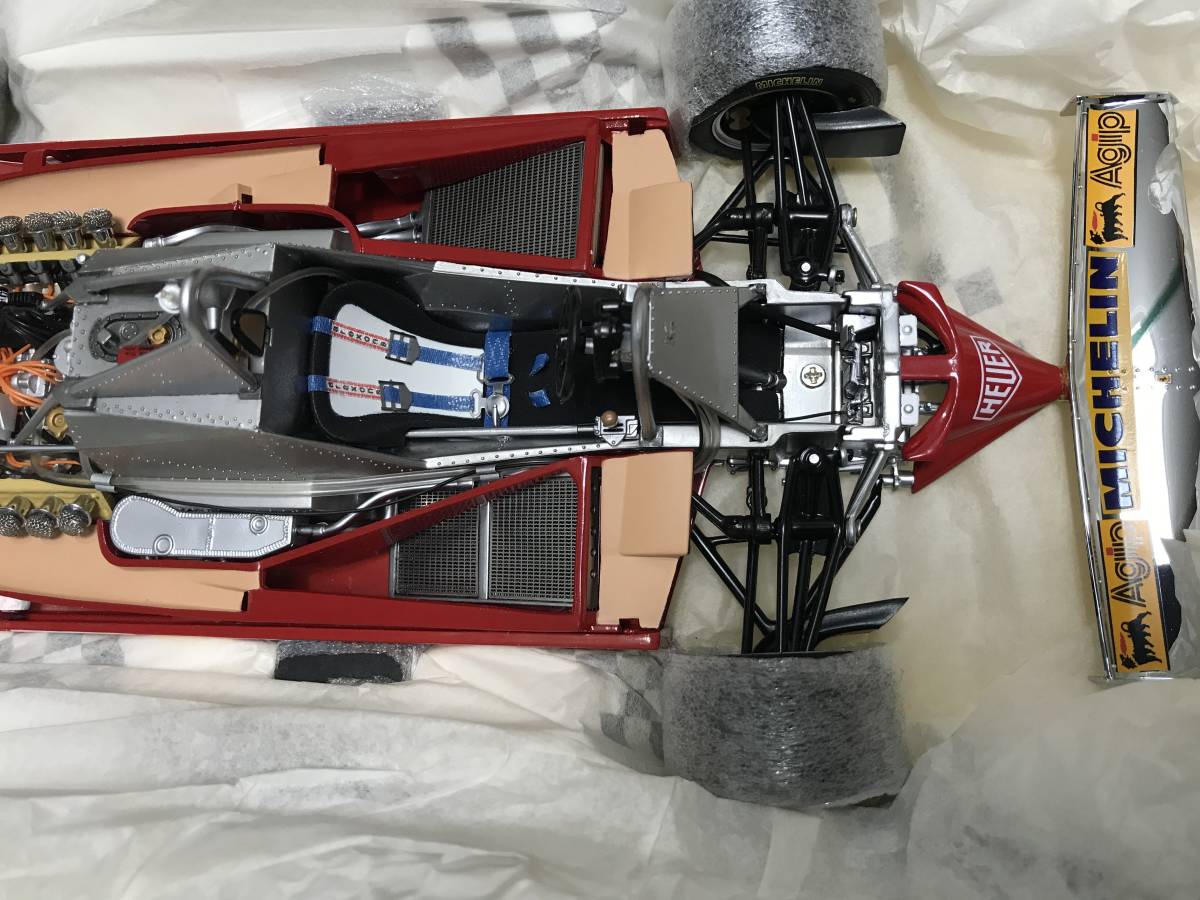 エグゾト1/18 フェラーリ 312 T4 ベルギーGP Dr ジョディー・シェクター 1979 #11 新品 未使用 未展示 未開封_画像5