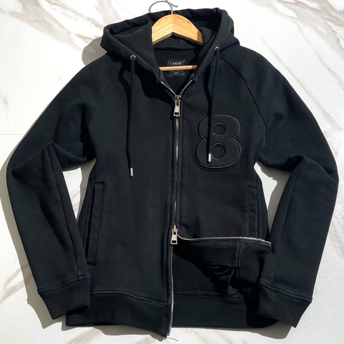 muta MARINE × AKM ジップアップパーカー ムータマリン エーケーエム