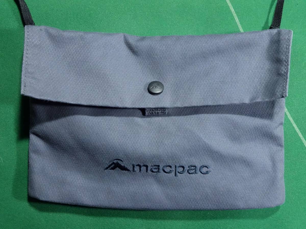^ Mac pack MACPACaz Tec canvas material sakoshu Trek myu Z concrete gray beautiful goods!!!^