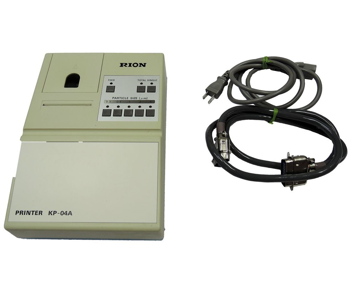 美品 KP-04A パーティクルカウンタ用プリンタ RION ☆動作確認済み