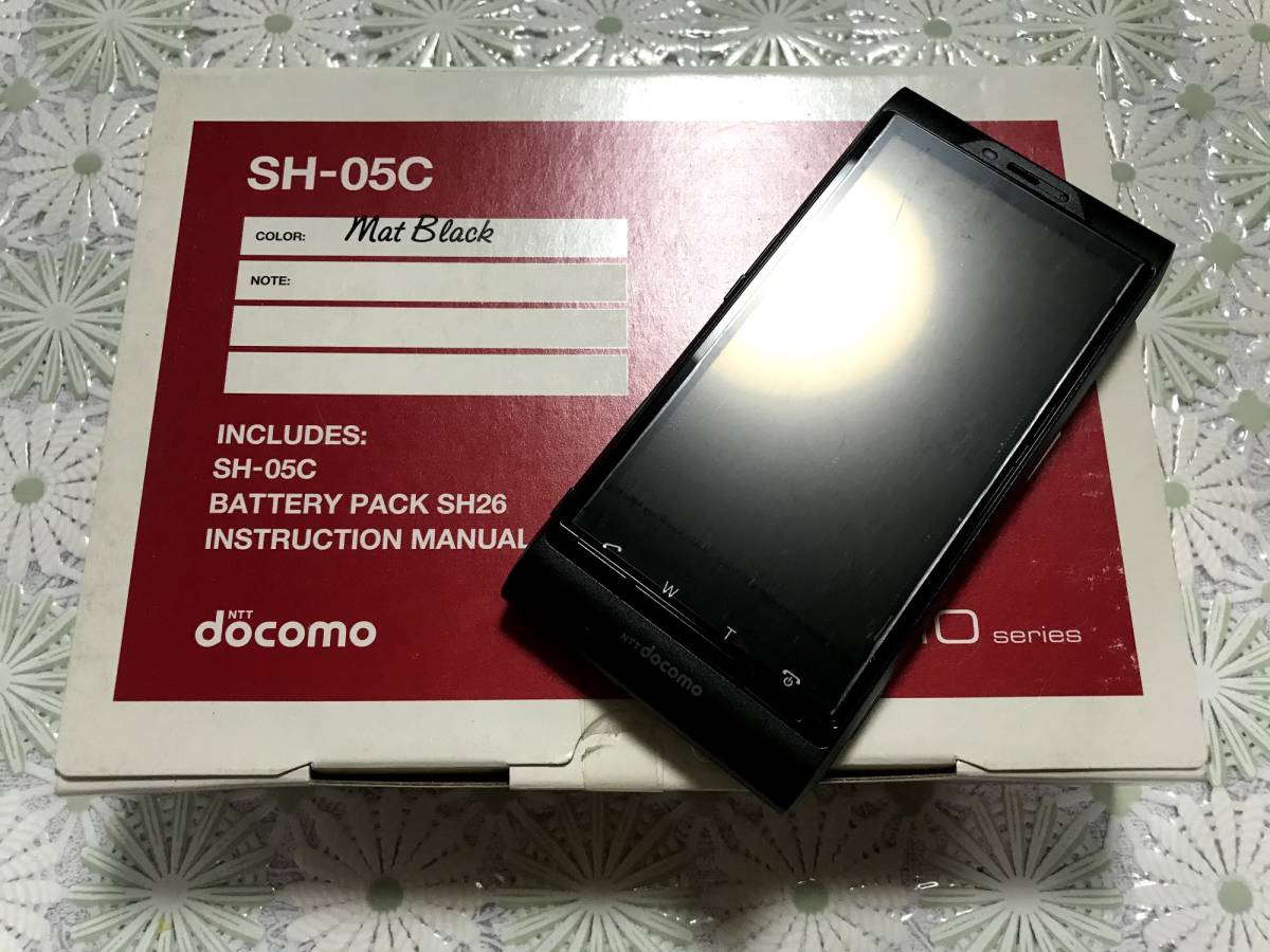 新品未使用 docomo SHARP SH-05C ブラック-