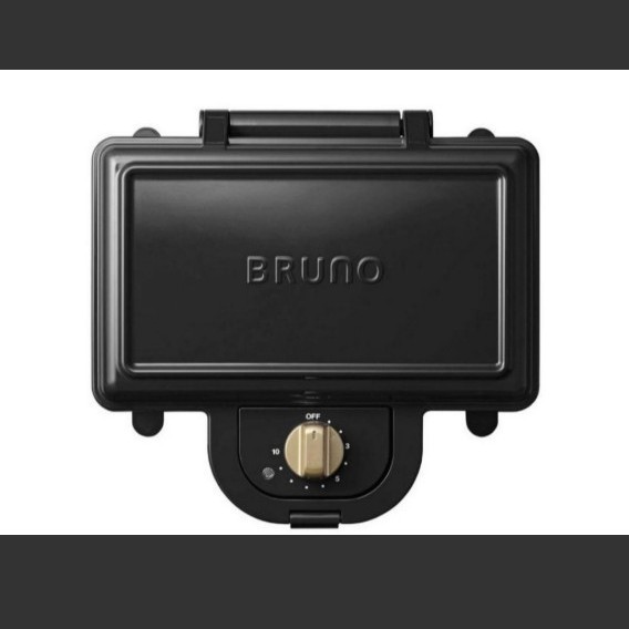 BRUNO ホットサンドメーカー　ダブル　限定色ブラック