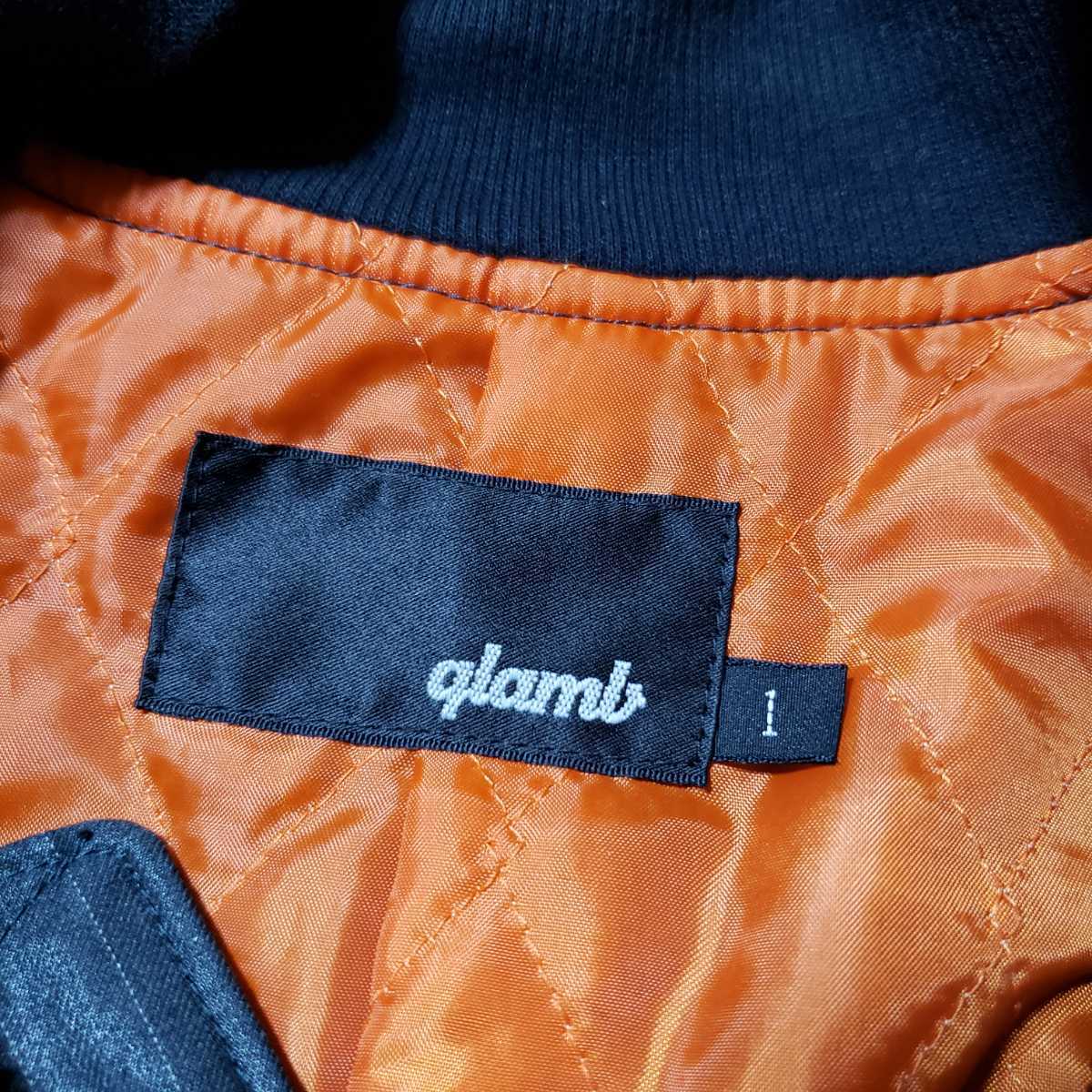 glamb グラム　ストライプ　ジャケット　1 ma-1_画像4
