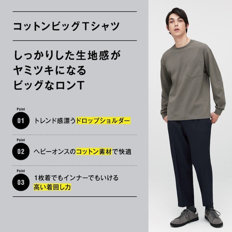 Paypayフリマ Gu ジーユー メンズ コットンビッグt 長袖 オレンジ M Paypayフリマ Gu ジーユー メンズ コットンビッグt 長袖 オレンジ M