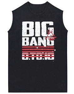 BIGBANG10 THE CONCERT : 0.TO.10 IN JAPAN 公式グッズ タンクトップ フリーサイズ G-DRAGON TOP SOL D-LITE VI ジヨン トップ _参考画像