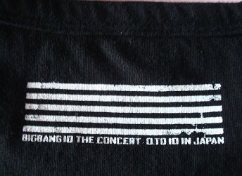 BIGBANG10 THE CONCERT : 0.TO.10 IN JAPAN 公式グッズ タンクトップ フリーサイズ G-DRAGON TOP SOL D-LITE VI ジヨン トップ _画像5