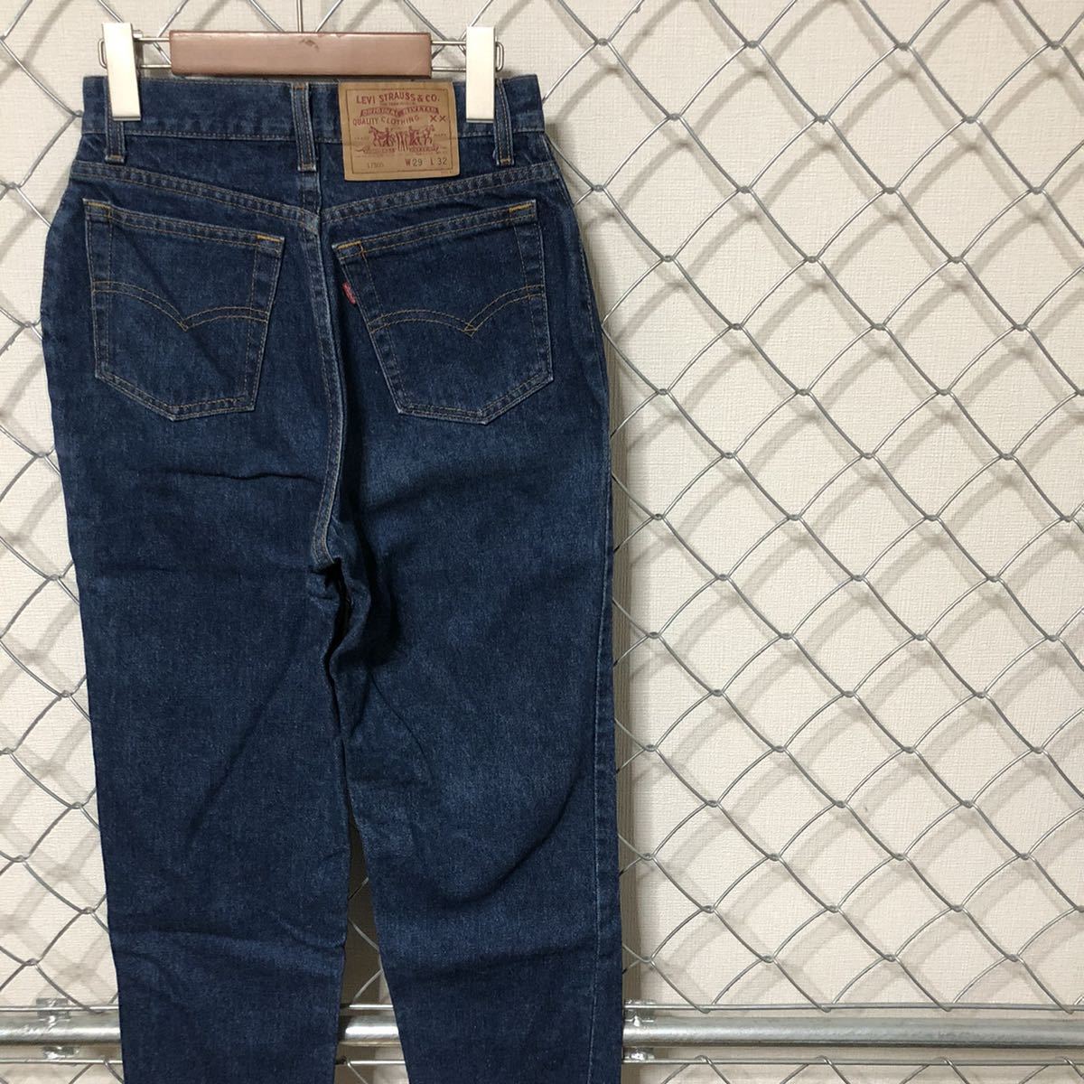 Levi's 17505-7414 リーバイス 91年製 USA製 ハイウエスト デニムパンツ ジーンズ 7 レディース_画像2