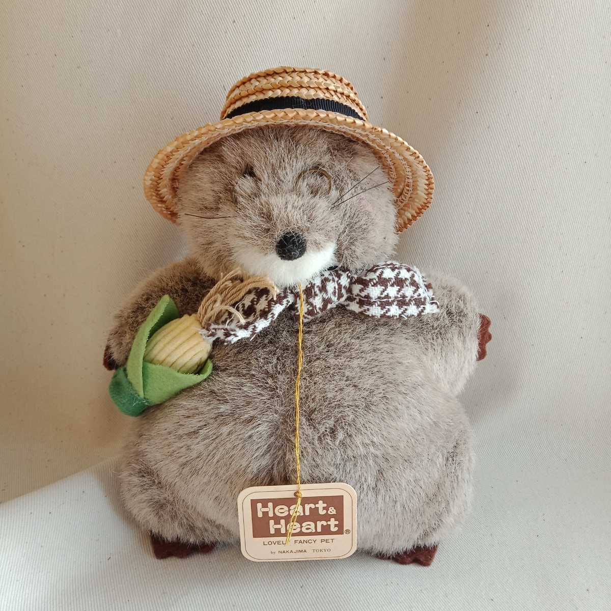 アンクルモグ ナカジマ ぬいぐるみ レトロ モグラ-