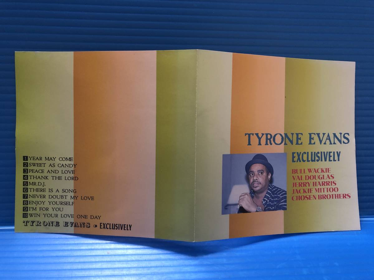 【CD】タイロン・エヴァンス TYRONE EVANS EXCLUSIVELY 777_画像4
