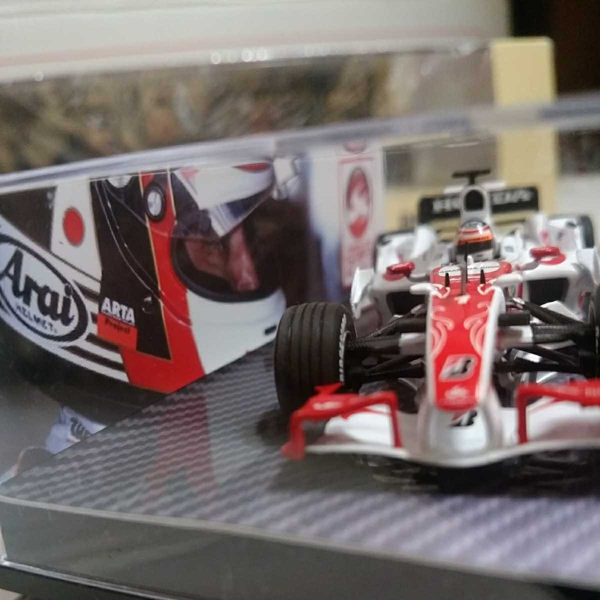 カスタム 1/43 SUPER AGURI HONDA SA06 ARTA フェスタ スーパー アグリ 鈴木亜久里_画像5