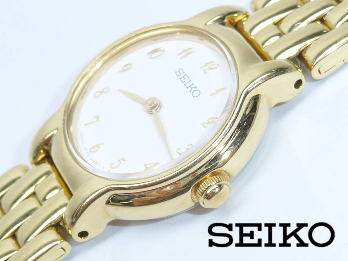 SEIKO ２針ウォッチ　サイズ調節可能 難あり動作展示処分品_画像7