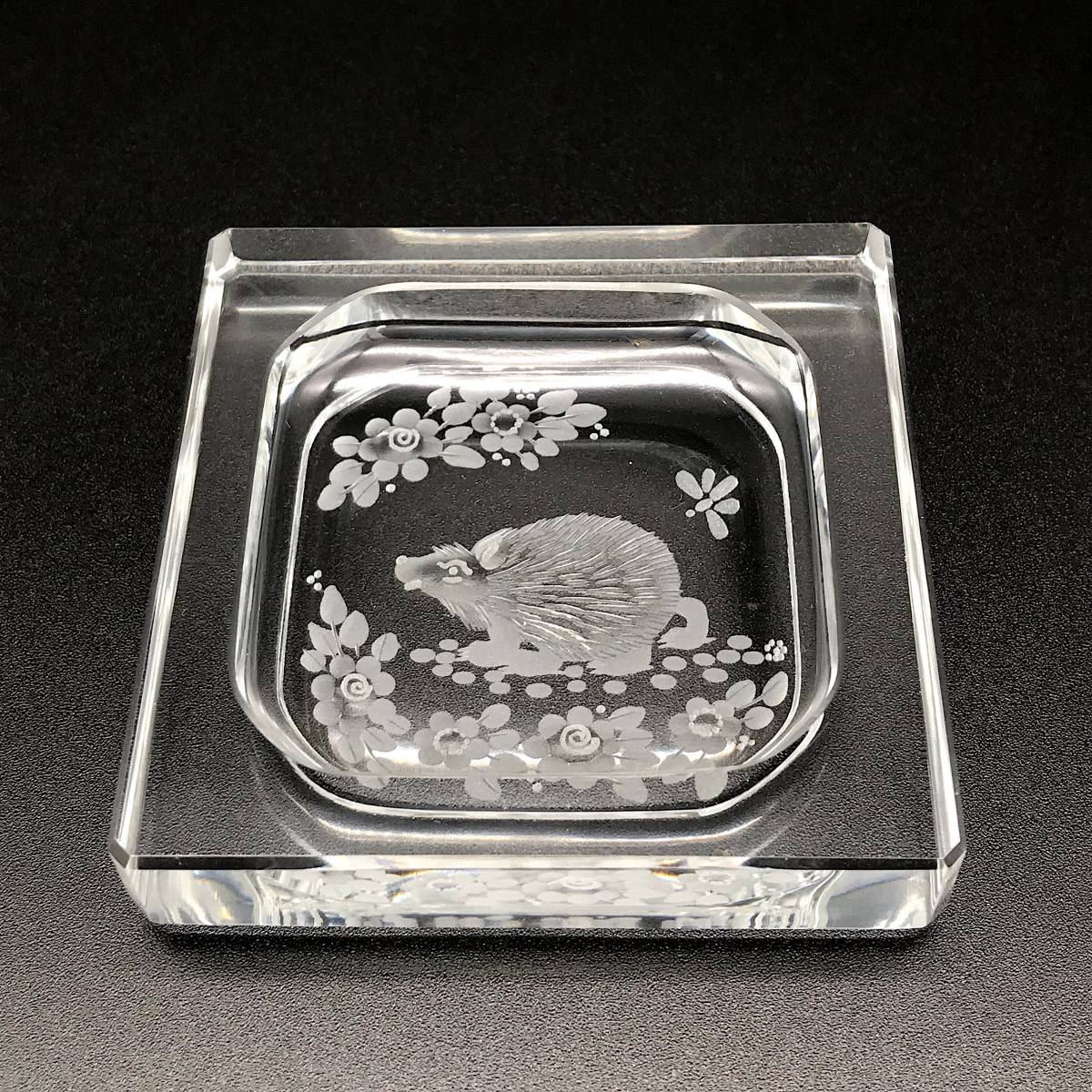 （R2-0344）マイセン・クリスタル (Mesissen Crystal) 小皿５客セット　クリスタルガラス　オールドマイセン_画像6
