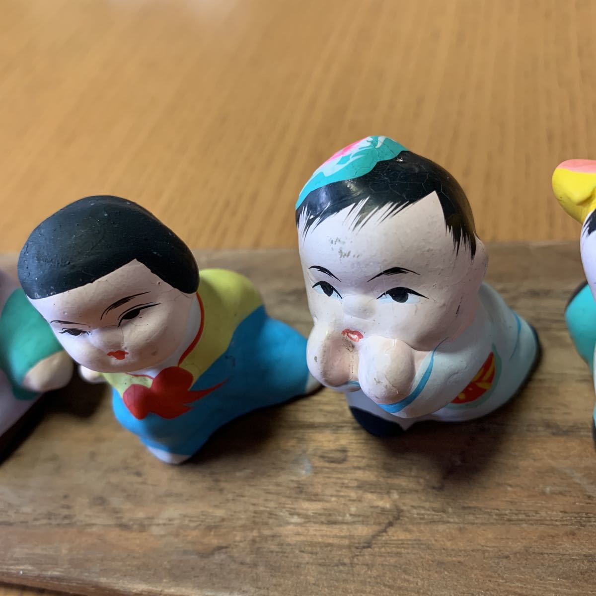 中国土人形　6体　手作り人形　民芸品　郷土玩具 _画像3