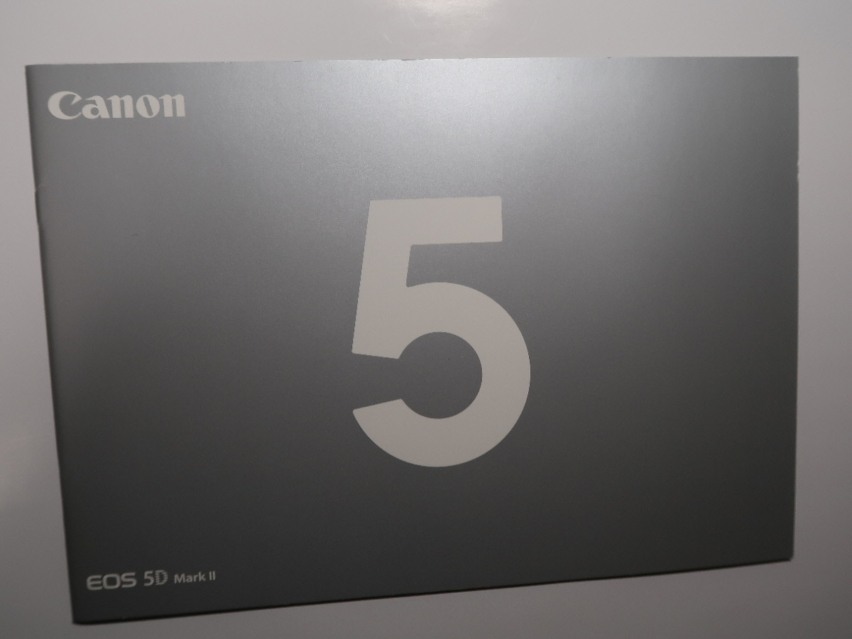絶版カメラ カタログ キヤノン Canon EOS 5D Mark II/全28ページ/日本語/2009年9月発行_画像1
