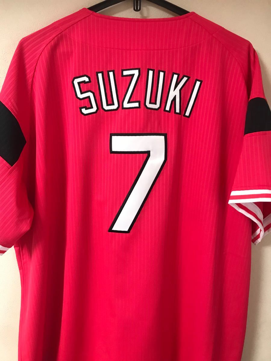 千葉ロッテマリーンズ レプリカユニフォーム(赤)XL #7 鈴木大地 千葉ロッテマリーンズ レプリカユニフォーム(赤)XL #7 鈴木大地