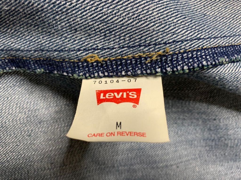 即決★levi's ENGINEERED JEANS★美品 M 日本製 デニムジャケット リーバイス エンジニアデニム デニムテーラードジャケット