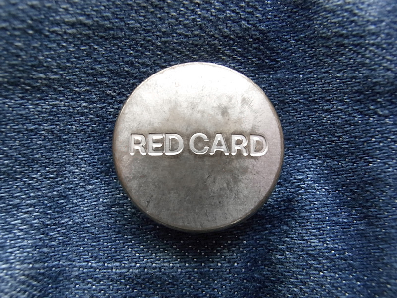 **RED CARD( red card )/ non -stroke less ... feeling! relax feeling perfect score . stretch Easy Denim pants [32]/2.1 ten thousand 