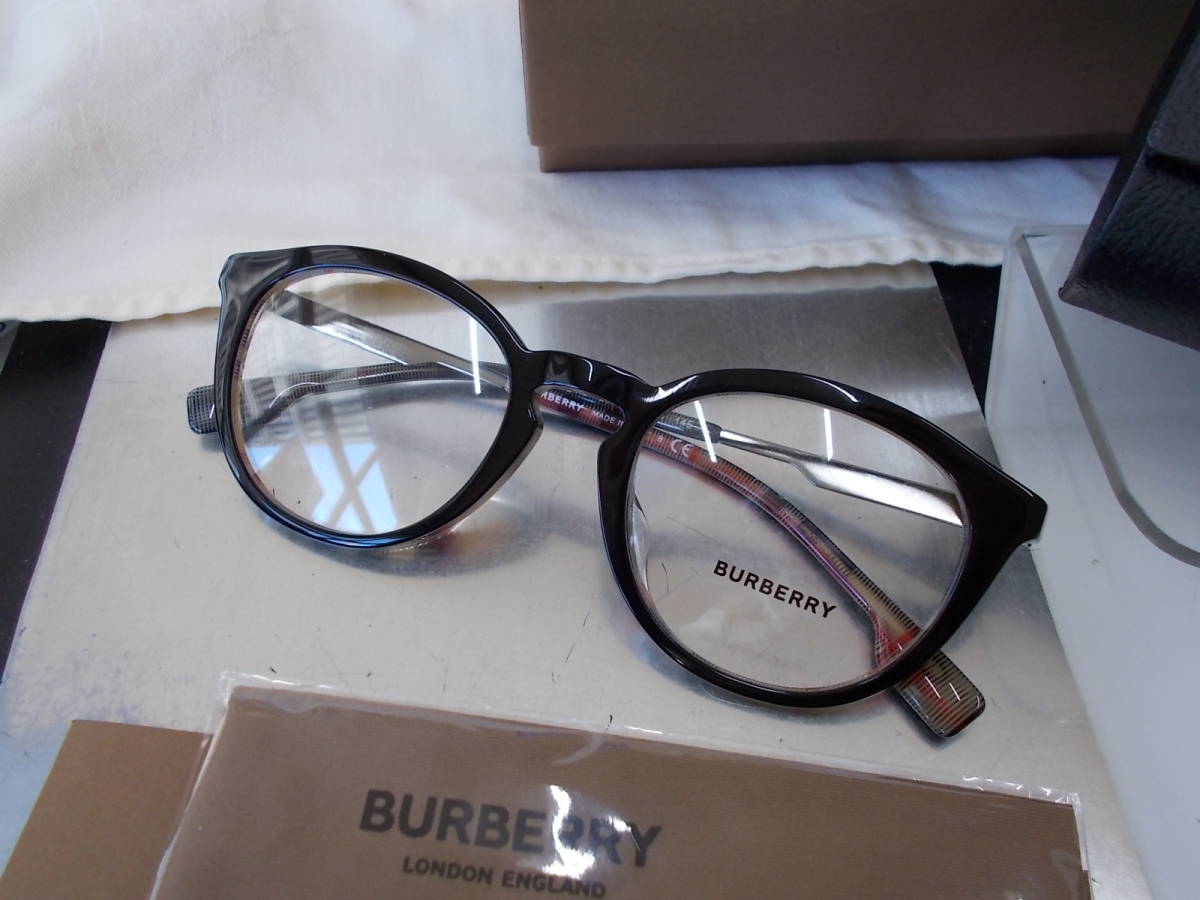 バーバリー BURBERRY LONDON ENGLAND ボストン 眼鏡フレーム B2321F-3838 お洒落_画像1