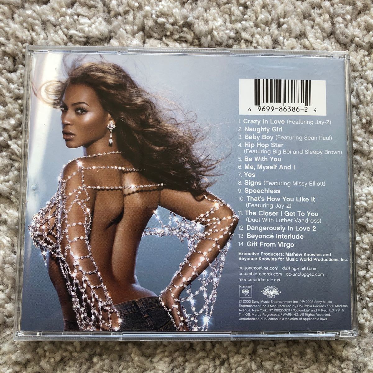 CD  Beyonce dangerously in love   ビヨンセ