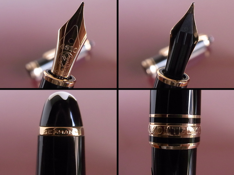 【MONTBLANC】 モンブラン マイスターシュテュック クラシック 144 万年筆 14K F ニブ 即決_画像9