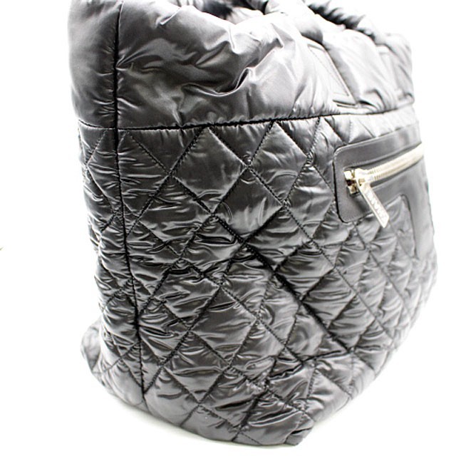 CHANEL シャネルコココクーン トート MM・15151645/ ミディアム /ブラック _画像4