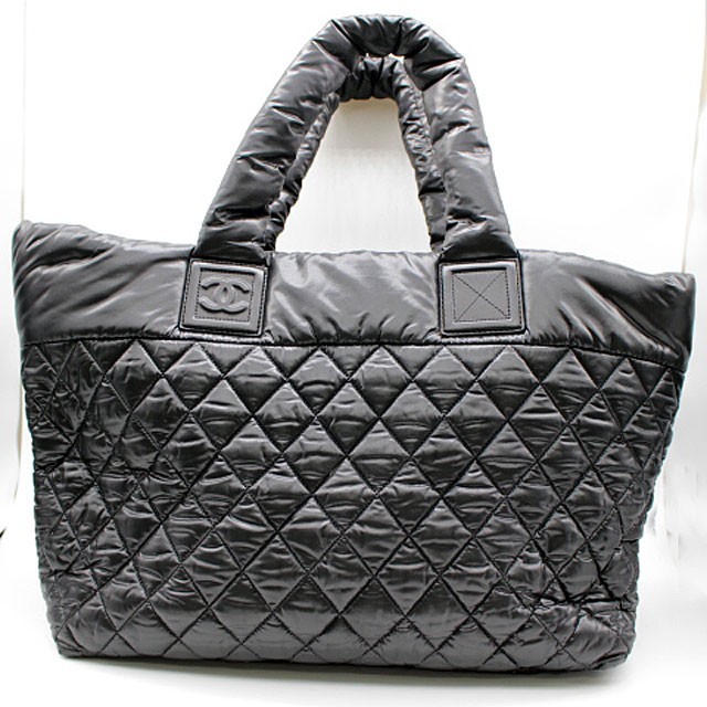 CHANEL シャネルコココクーン トート MM・15151645/ ミディアム /ブラック _画像2