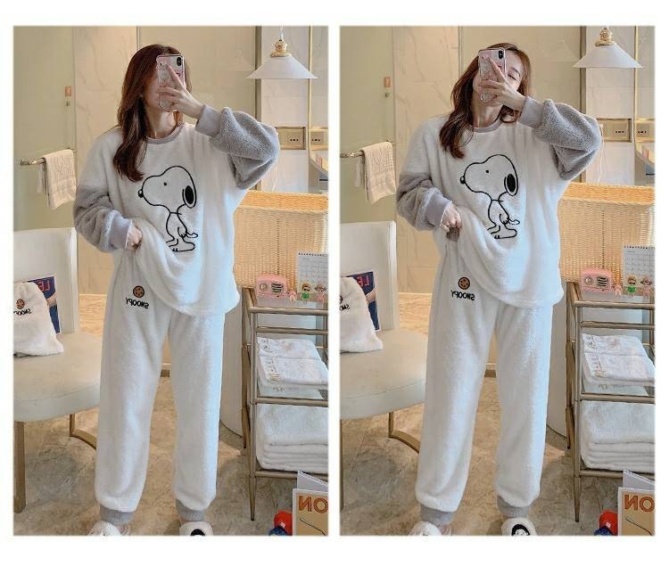 Paypayフリマ レディース スヌーピー ルームウェア パジャマ フリース 長袖 もこもこ Paypayフリマ レディース スヌーピー ルームウェア パジャマ フリース 長袖 もこもこ