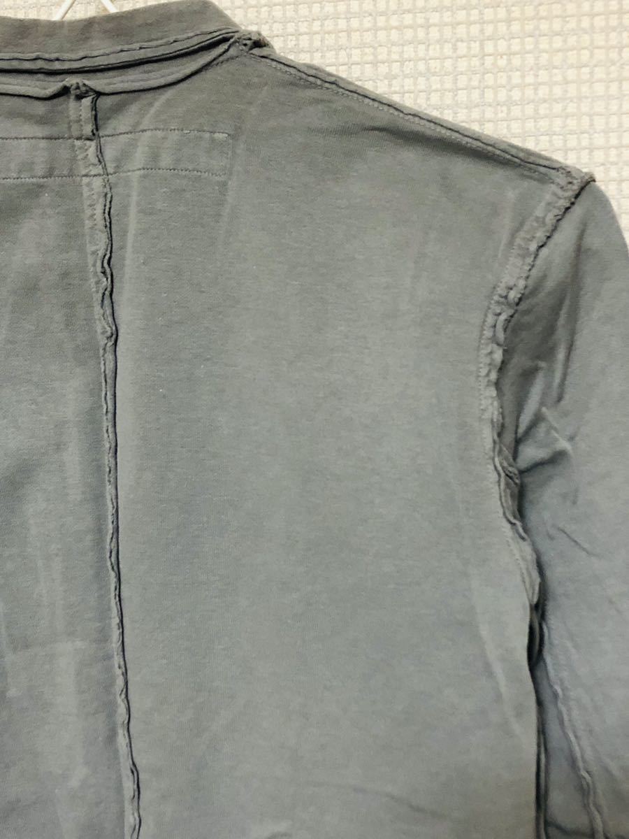  used MARITHE+FRANCOIS GIRBAUD/ Mali te franc sowa Jill bo- jacket sweat cloth S size ( gray )