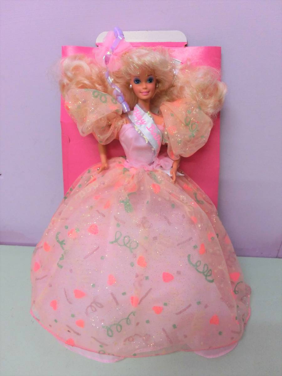 バービー 1990年 ハッピーバースデー 人形 マテル ビンテージ ファンシー 誕生日◆Barbie 90s Happy Birthday Barbie MATTEL_画像2