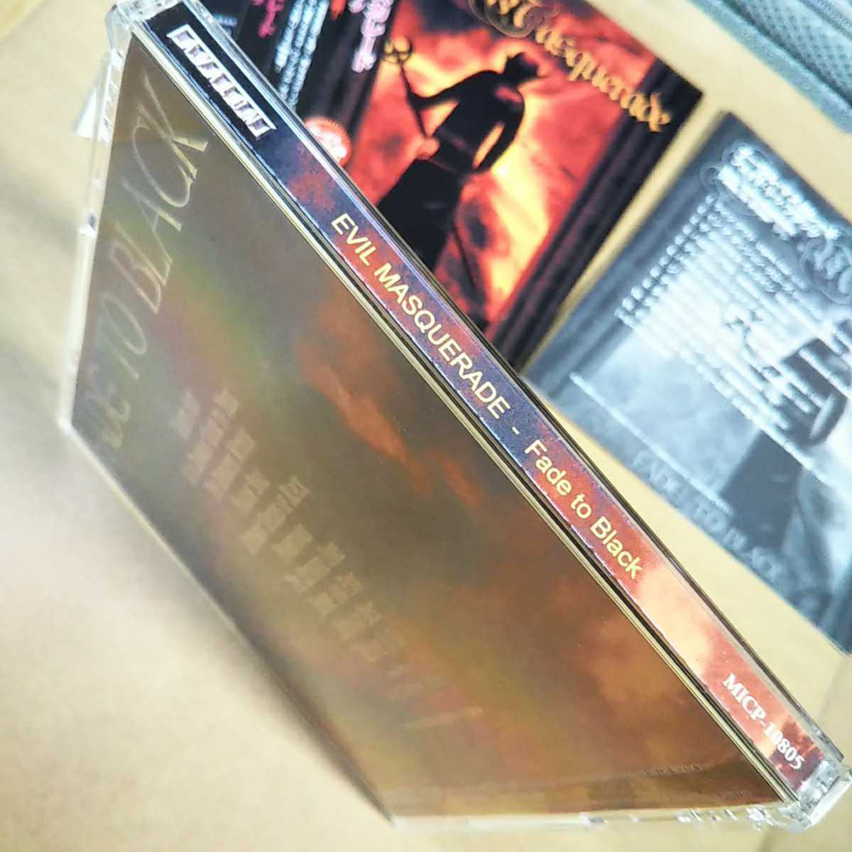 中古CD EVIL MASQUERADE / イーヴル・マスカレード『Fade To Black』国内盤/帯有り MICP-10805【1031】