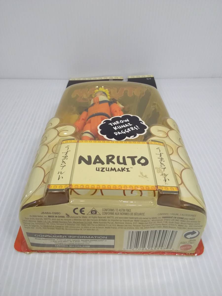 マテル社 うずまきナルト フィギュア　Mattel Shonen Jump's Naruto NARUTO UZUMAKI NARUTO J8484_画像3