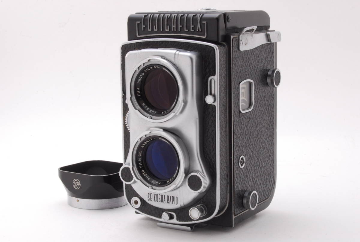 フジカフレックス Fujicaflex 二眼レフカメラ フジナー 8.9cm F/2.8 #486