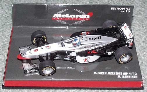 1/43マクラーレン メルセデスMP4/12ハッキネン McLAREN 上白_画像1