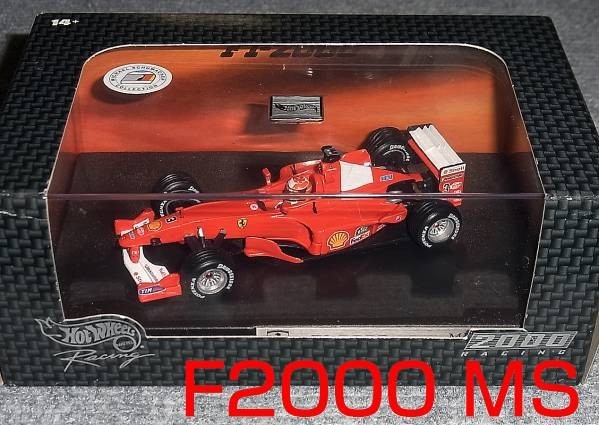 マテル 1/43 フェラーリ F1-2000 シューマッハ F2000 FERRARI MS_画像1