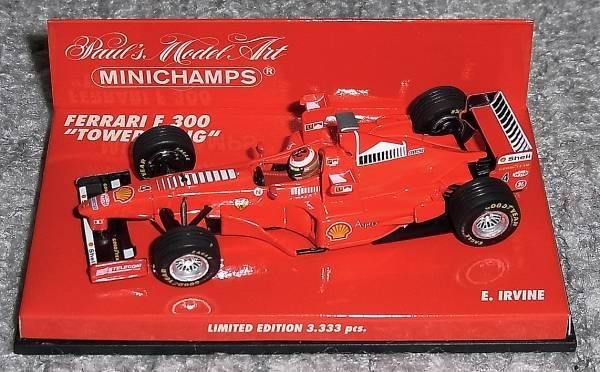 1/43フェラーリ F300 タワーウイング アーバイン FERARRI