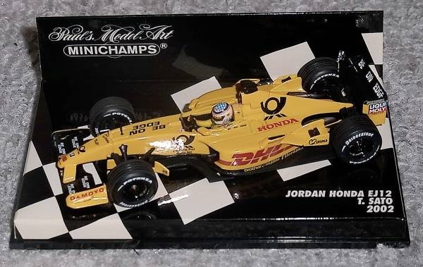 1/43 ジョーダン ホンダ EJ12 佐藤琢磨 2002 JORDAN