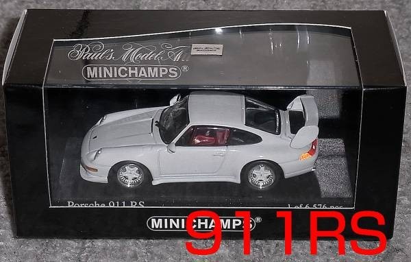 1/43 ポルシェ 911 RS 1995 ホワイト (993) PORSCHE_画像1