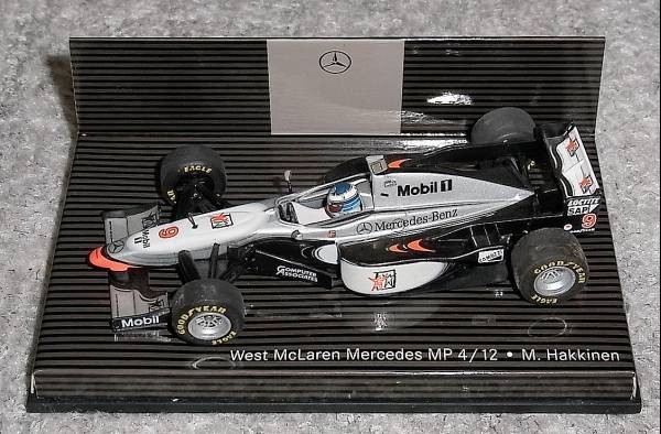ベンツ別注 1/43マクラーレン メルセデスMP4/12ハッキネン 上白