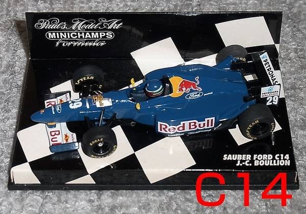 1/43 ザウバー C14 BOULLION SAUBER レッドブル RedBull