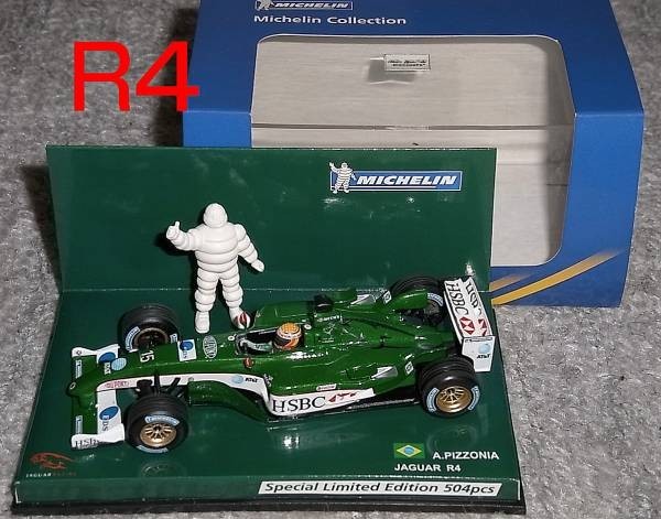 ミシュラン別注 1/43ジャガー R4 ピッツォニア JAGUAR FORD