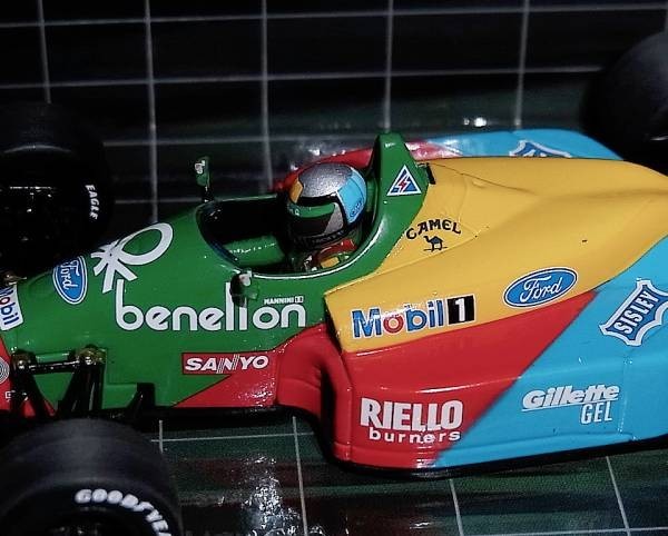 タバコ仕様 1/43ベネトン フォード B188 ナニーニ 1989 BENETTON 1