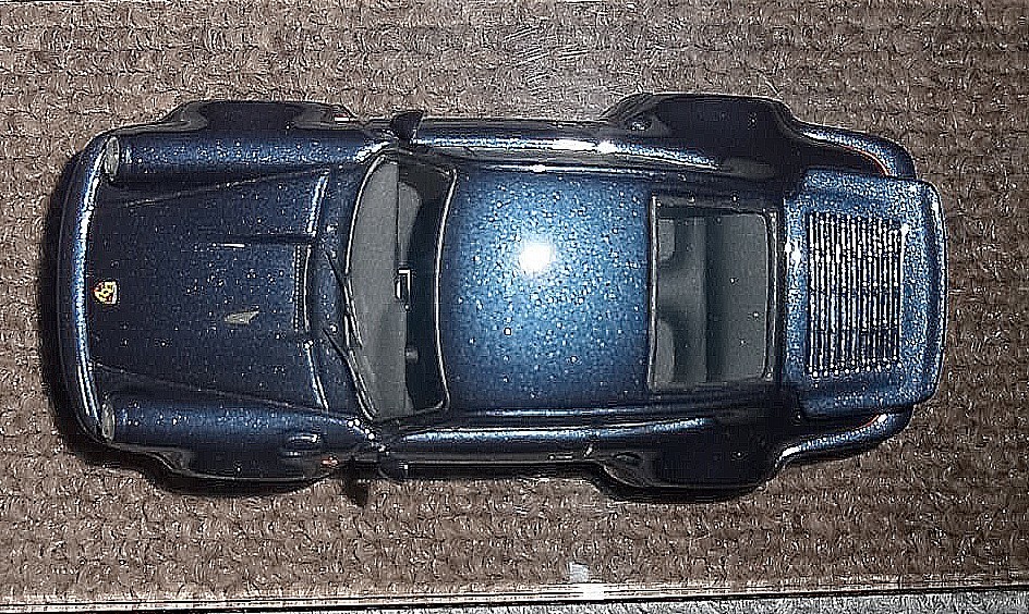 MR collection конечный продукт 1/43 Porsche 911 Turbo S blue metallic 1992 (964) PORSCHE турбо light weight Geneva Motor Show 1992