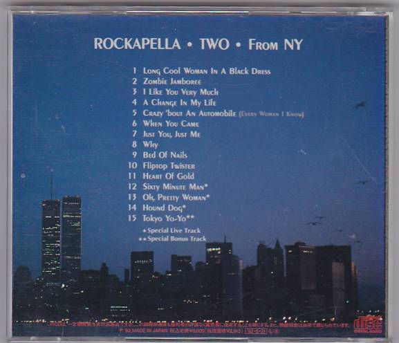 ★CD TWO From NY ロッカペラ2 フロム・ニューヨーク Rockapella 2_画像2